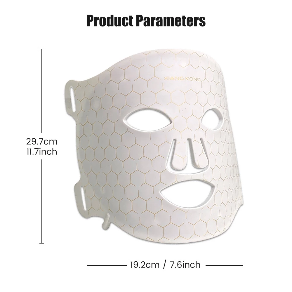 ✨ Mascarilla LED Recargable